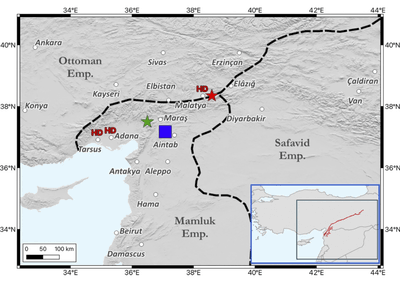 The hypothesis of the 1513/1514 very large earthquake in the East Anatolian Fault Zone: rise and weakness